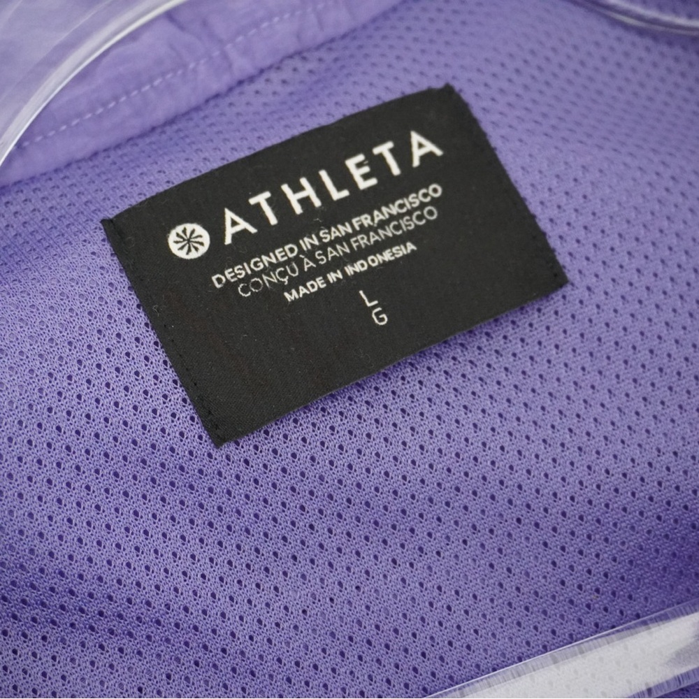 Athleta Lavender Bomber Jacket - Picture 9 of 13
